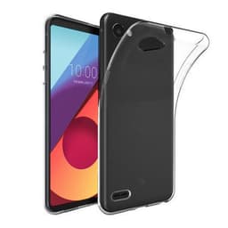 Silikonikotelo läpinäkyvä LG Q6 (M700A)