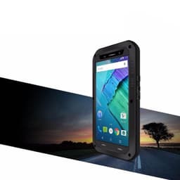 LOVE MEI Powerful Motorola Moto X Style (XT1570)  - musta