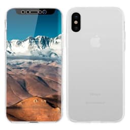 360° suojakuori Apple iPhone X / Xs  - läpinäkyvä