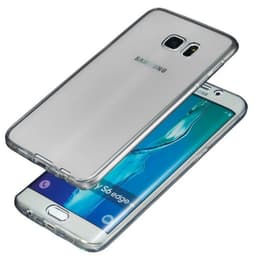 360° silikondeksel Samsung Galaxy S6 Edge Plus (SM-G928F)  - Grå