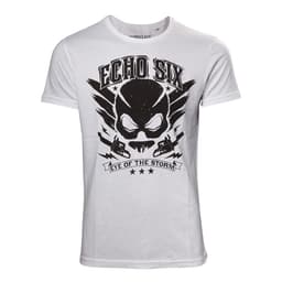 T-skjorte Resident Evil Echo Six hvit (XXL)