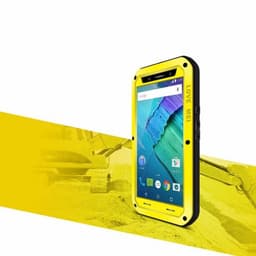 LOVE MEI Powerful Motorola Moto X Style (XT1570)  - keltainen