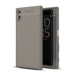 Lærmønstret silikondeksel Sony Xperia XZ / XZs (F8331)  - Grå