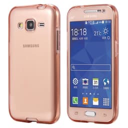 360° 2-delt silikone Cover Samsung Galaxy Core Prime (SM-G360F)  - ly