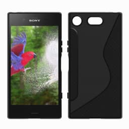 S Line silikondeksel Sony Xperia XZ1 (G8341)  - Svart
