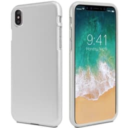 Mercury i Jelly Metal deksel iPhone X / Xs  - Sølv