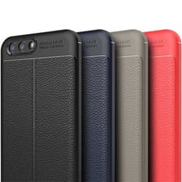 Lærmønstret silikondeksel Asus Zenfone 4 (ZE554KL)  - Grå