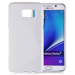 S Line Suojakuori Samsung Galaxy Note 7 (SM-N930F)  - valkoinen