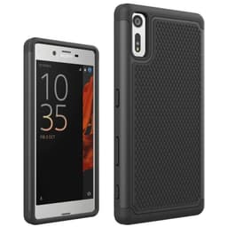 Heavy Duty 2i1 silikonikotelo Sony Xperia XZ / XZ (F8331)  - musta
