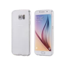 360° 2-delt silicone cover Samsung Galaxy S6 (SM-G920F)  - gennemsigt