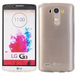 360° silikondeksel LG G3 (D855)  - Grå