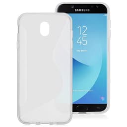 S Line Suojakuori Samsung Galaxy J7 2017 (SM-J730F)  - valkoinen