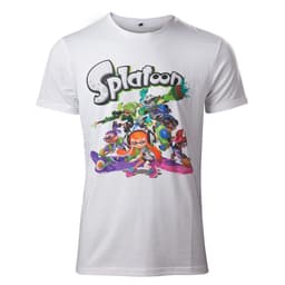 T-shirt Nintendo - Splatoon - hvid (S)