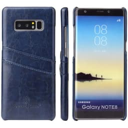 Retrokuori korttipaikoilla Samsung Galaxy Note 8 (SM-N950F)  - sininen