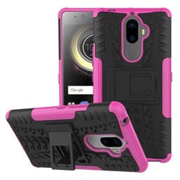 Støtsikkert deksel med stativ Lenovo K8 Note  - Rosa