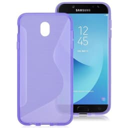S Line silikondeksel Samsung Galaxy J7 2017 (SM-J730F)  - lilla