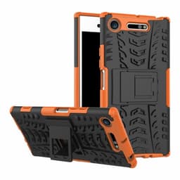 Stöttåligt skal med ställ Sony Xperia XZ1 (G8341)  - Orange