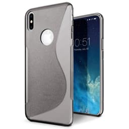 S Line silikondeksel Apple iPhone X / Xs  - Grå