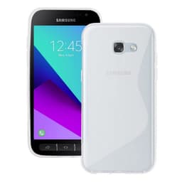 S Line silikondeksel Samsung Galaxy Xcover 4 / 4s  - Gjennomsiktig