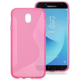 S Line Suojakuori Samsung Galaxy J7 2017 (SM-J730F)  - pinkki