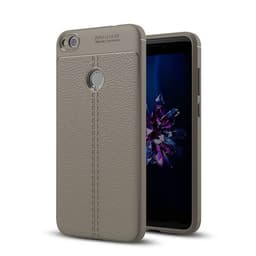 Lædermønstret silicone cover Huawei Honor 8 Lite / Huawei P8 Lite 20