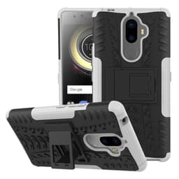 Støtsikkert deksel med stativ Lenovo K8 Note  - Hvit