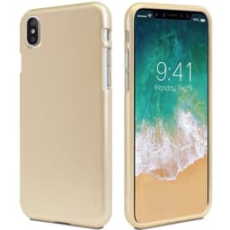 Mercury i Jelly Metal deksel iPhone X / Xs  - Gull
