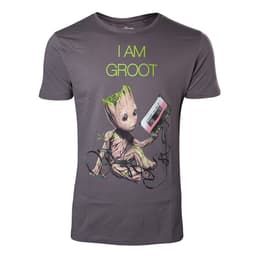 T-skjorte Guardians of the Galaxy - Groot kassett (M)