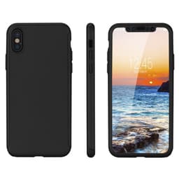 FLOVEME 360 glassdeksel Apple iPhone X / Xs  - Svart