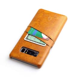 Retrodeksel med kort Samsung Galaxy Note 8 (SM-N950F)  - RØD