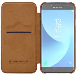 Nillkin Qin FlipCover Samsung Galaxy J5 2017 (SM-J530F)  - ruskea