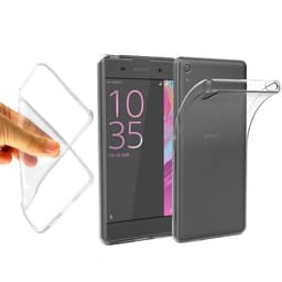 Silikonikotelo läpinäkyvä Sony Xperia E5 (F3311)