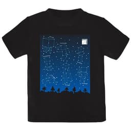 Børne t-shirt Minecraft - Constellations sort (9-10 år)