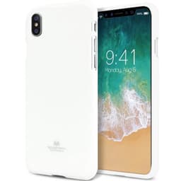 Mercury Jelly deksel Apple iPhone X / Xs  - Hvit