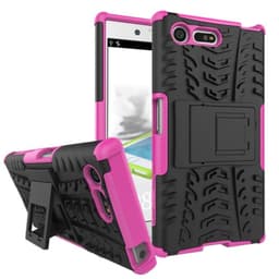 Støtsikkert deksel med stativ Sony Xperia X Compact (F5321)  - Rosa