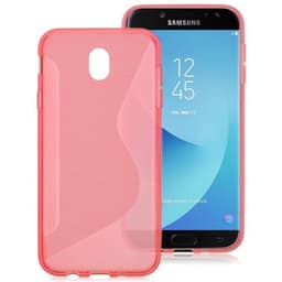 S Line silikondeksel Samsung Galaxy J7 2017 (SM-J730F)  - RØD