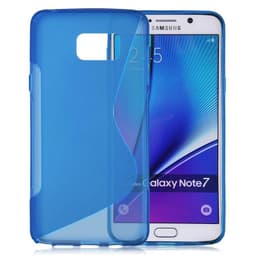 S Line Suojakuori Samsung Galaxy Note 7 (SM-N930F)  - sininen