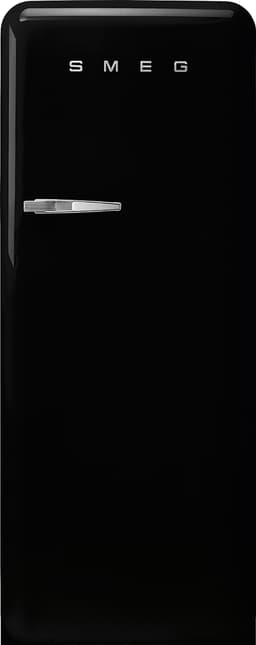 Smeg 50's style kjøleskap med fryser FAB28RBL5 (sort)