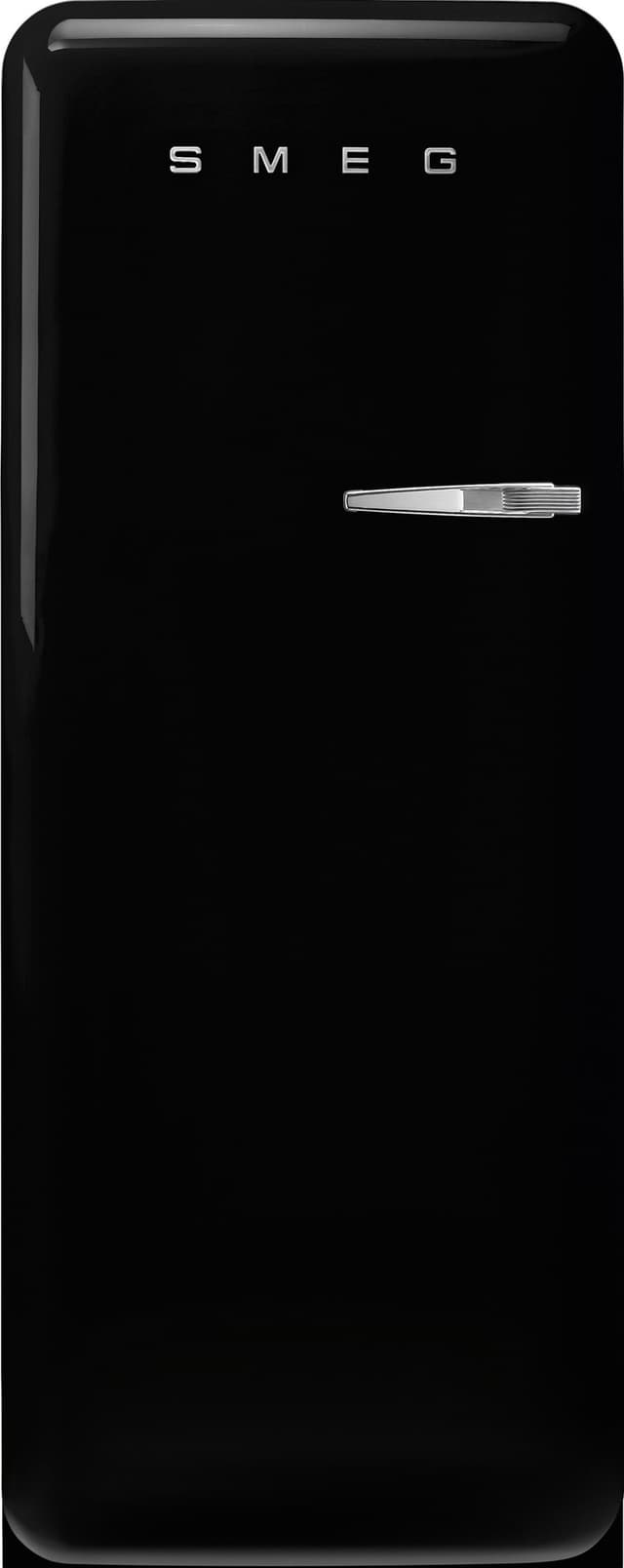 Smeg 50's style kjøleskap med fryser FAB28LBL5 (sort)