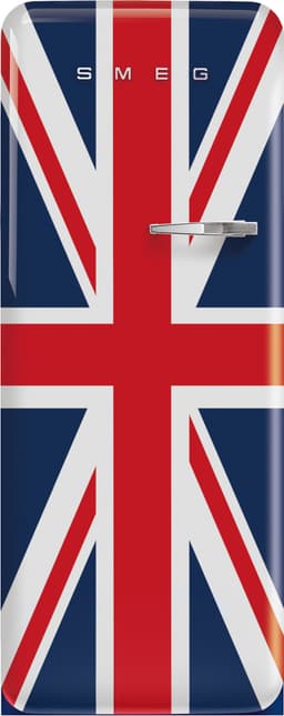 Smeg 50's style kjøleskap med fryser FAB28LDUJ5 (Union Jack)