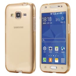 360° silikondeksel Samsung Galaxy J7 2015 (SM-J700F)  - Gull