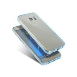 360° silikondeksel Samsung Galaxy S7 Edge (SM-G935F)  - Blå