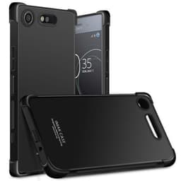 IMAK silikonikotelo Sony Xperia XZ1 Compact (G8441)  - musta