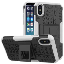 Støtsikkert deksel med stativ Apple iPhone X / Xs  - Hvit