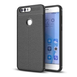 Lærmønstret silikondeksel Huawei Honor 8 (FRD-L09)  - Svart