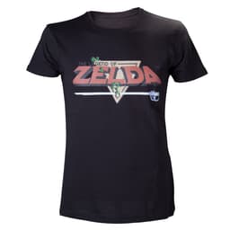 T-shirt The Legend of Zelda - Retro - sort (M)
