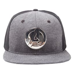 Marvel Avengers snapback cap (sort/grå)