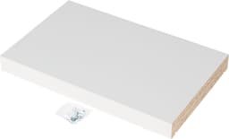 Epoq Standard hjørnehylle 80x33.15 cm , 3 stk. (hvit)