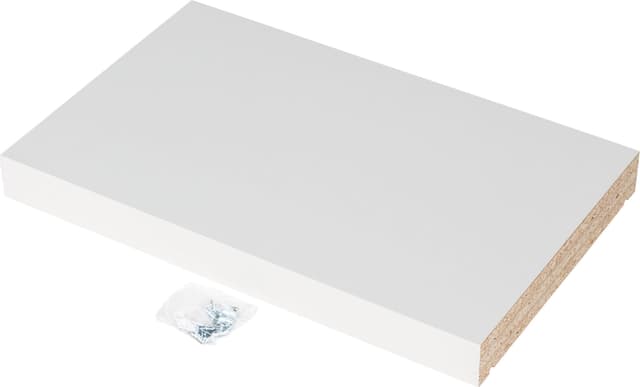 Epoq Standard hjørnehylle 80x33.15 cm , 3 stk. (hvit)