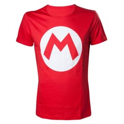 T-skjorte Nintendo - Mario logo rød (L)